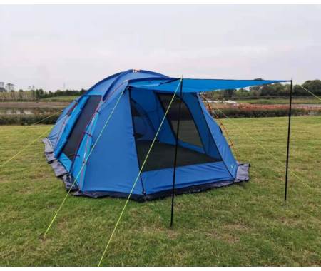Палатка кемпинговая 6-ти местная с тамбуром-шатром Mircamping арт: 1600W-6