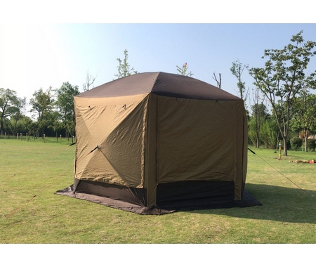 Полуавтоматический шестиугольный шатер-палатка с одним входом арт.MIMIR-2905