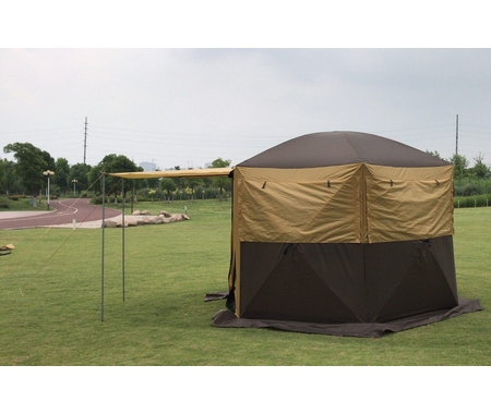 Полуавтоматический шестиугольный шатер-палатка с одним входом арт.MIMIR2905-S