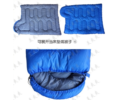 Спальный мешок арт.KC-002-1 5 градусов, цвет: синий