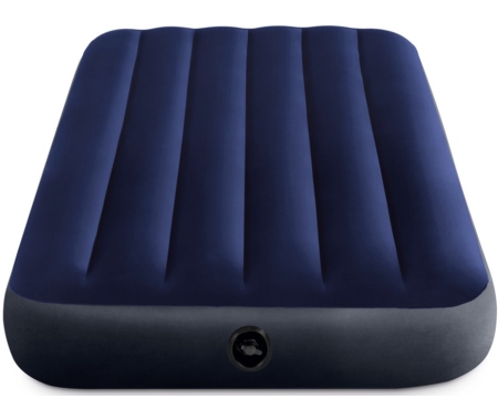 Надувной матрас Intex Classic Downy Airbed Fiber-Tech 99x191x25 см, арт:64757