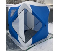 Палатка куб 3-х слойная Coolwalk Traveltop для зимней рыбалки, арт:CT-1622A