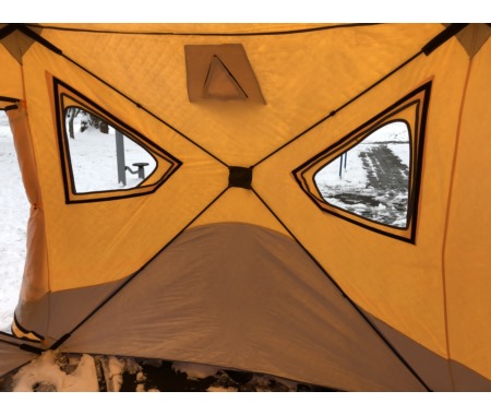 Палатка куб 3-х слойная Coolwalk Traveltop для зимней рыбалки, арт:2023